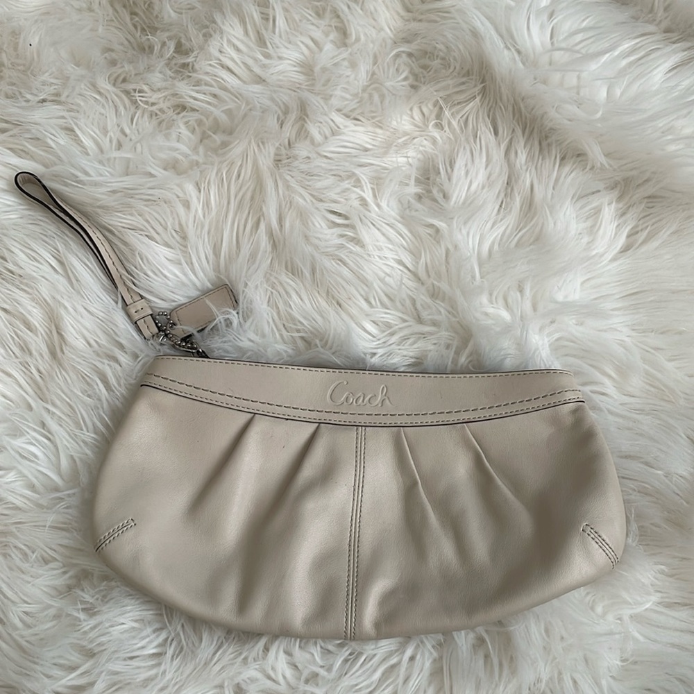 Coach clutch bag in good condition